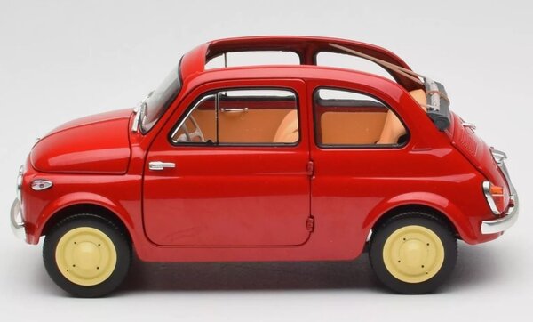 Fiat Fiat 500 D Cabriolet Open 1960 - 1:18 - Kyosho Fiat Fiat 500 D Cabriolet Open 1960 - 1:18 - Kyosho