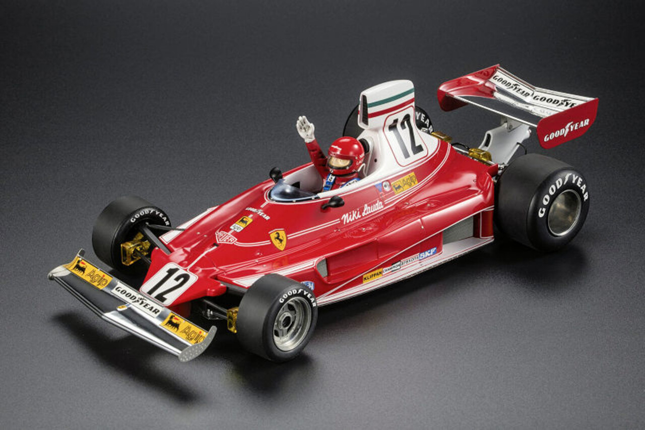Formule 1 Ferrari 312 T #12 N. Lauda Winner Monaco GP 1975 - 1:18 - GP Replicas Formule 1 Ferrari 312 T #12 N. Lauda Winner Monaco GP 1975 - 1:18 - GP Replicas