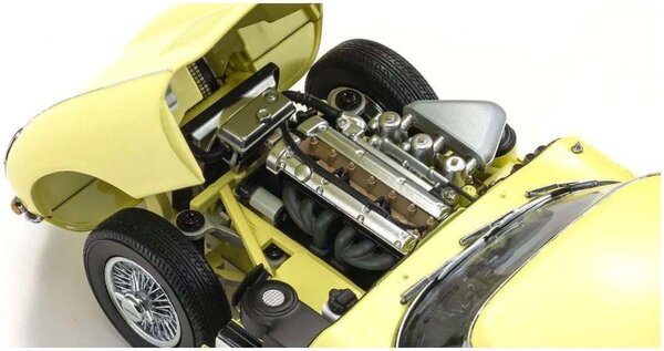 Jaguar Jaguar E Type RHD 3.8L MKI 1961 - 1:18 - Kyosho