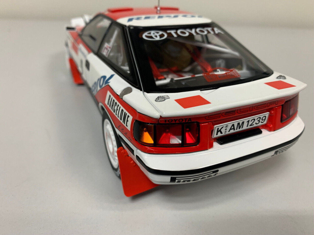 Toyota Toyota Celica GT Four #2 Sainz Winner Rally Monte Carlo 1991 - 1:18 - Kyosho Toyota Toyota Celica GT Four #2 Sainz Winner Rally Monte Carlo 1991 - 1:18 - Kyosho