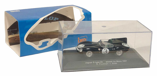 Jaguar Jaguar D Type #3 Winner Le Mans 1957 - 1:43 - IXO Models