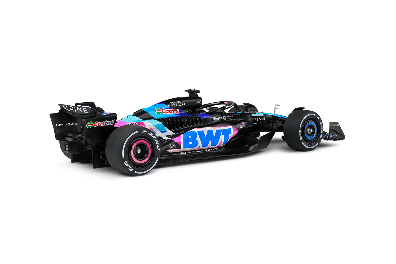 Fomule 1 Alpine A524 #10 (Ocon) Presentation 2024 - 1:18 - Solido Fomule 1 Alpine A524 #10 (Ocon) Presentation 2024 - 1:18 - Solido
