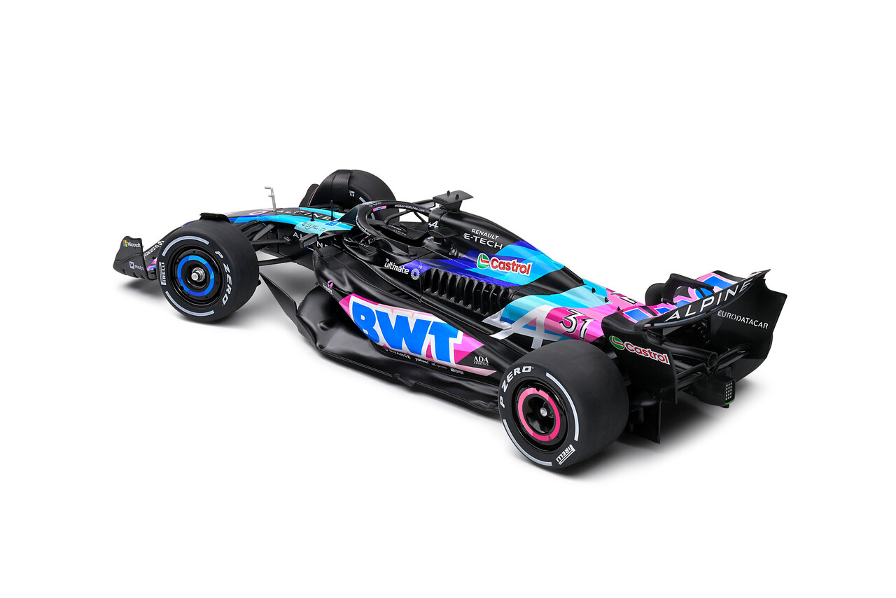 Formule 1 Alpine A524 #10 (Ocon) Presentation 2024 - 1:18 - Solido