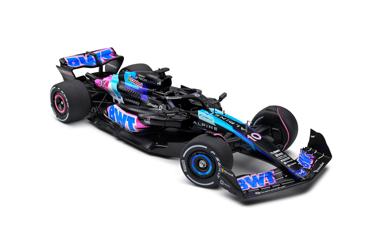 Fomule 1 Alpine A524 #10 (Ocon) Presentation 2024 - 1:18 - Solido Fomule 1 Alpine A524 #10 (Ocon) Presentation 2024 - 1:18 - Solido