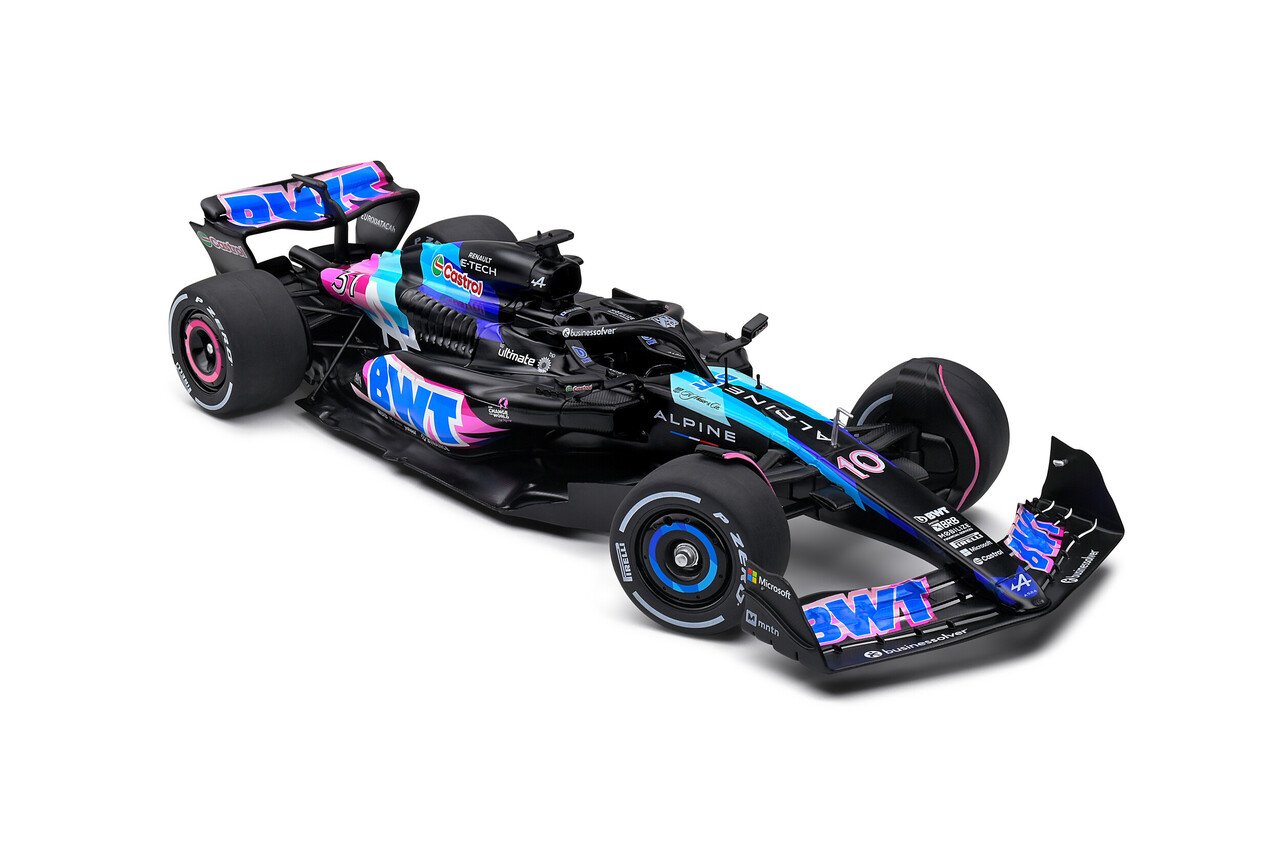 Formule 1 Alpine A524 #10 (Ocon) Presentation 2024 - 1:18 - Solido