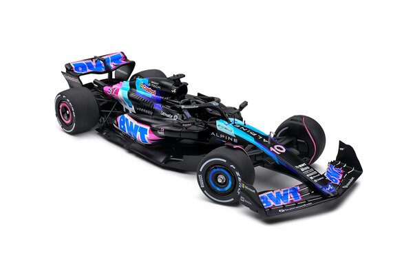 Fomule 1 Alpine A524 #10 (Ocon) Presentation 2024 - 1:18 - Solido Fomule 1 Alpine A524 #10 (Ocon) Presentation 2024 - 1:18 - Solido