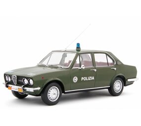 Alfa Romeo Alfa Alfetta 1.8 1972 Polizia - 1:18 - Laudoracing - Model Alfa Romeo Alfa Alfetta 1.8 1972 Polizia - 1:18 - Laudoracing - Model