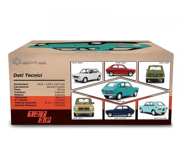 Fiat Fiat 127 3P 1972 - 1:18 - Laudoracing - Model