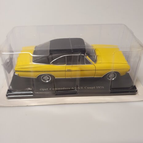 Opel Opel Commodore A GS/E Coupe 1970 - 1:24 - Atlas Opel Opel Commodore A GS/E Coupe 1970 - 1:24 - Atlas
