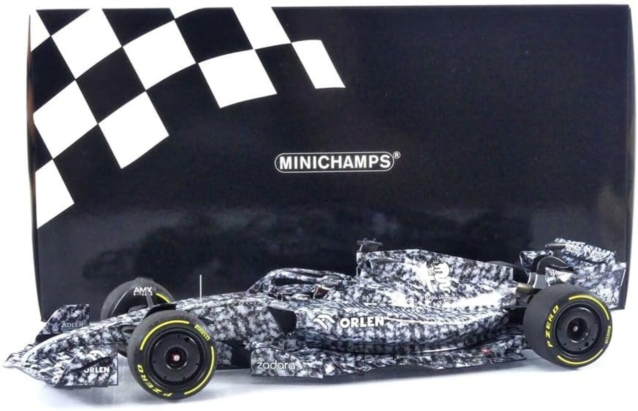 Formule 1 Alfa Romeo F1 Team Orlen C42 (V. Bottas) Testing Barcelona 2022 - 1:18 - Minichamps
