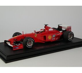 Formule 1 Ferrari 399 Scureria Ferrari #4 2nd GP Monaco 1999 + Pilot Figure Eddie Irvine - 1:18 - GP Replicas Formule 1 Ferrari 399 Scureria Ferrari #4 2nd GP Monaco 1999 + Pilot Figure Eddie Irvine - 1:18 - GP Replicas
