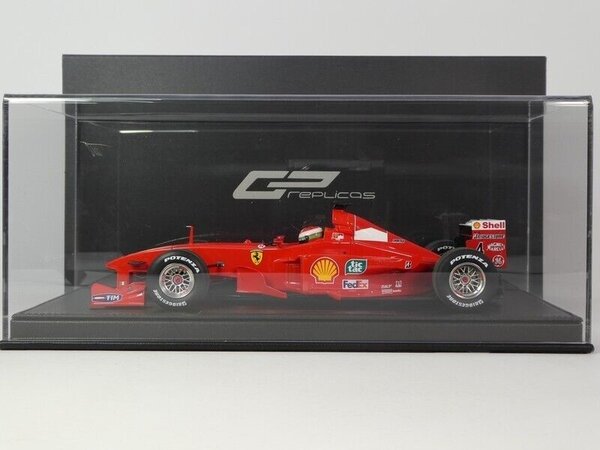 Formule 1 Ferrari 399 Scureria Ferrari #4 2nd GP Monaco 1999 + Pilot Figure Eddie Irvine - 1:18 - GP Replicas Formule 1 Ferrari 399 Scureria Ferrari #4 2nd GP Monaco 1999 + Pilot Figure Eddie Irvine - 1:18 - GP Replicas