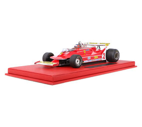 Formule 1 Ferrari 126C #2 Qualifying GP Italy Imola 1980 + Pilot Figure Gilles Villeneuve - 1:18 - GP Replicas Formule 1 Ferrari 126C #2 Qualifying GP Italy Imola 1980 + Pilot Figure Gilles Villeneuve - 1:18 - GP Replicas