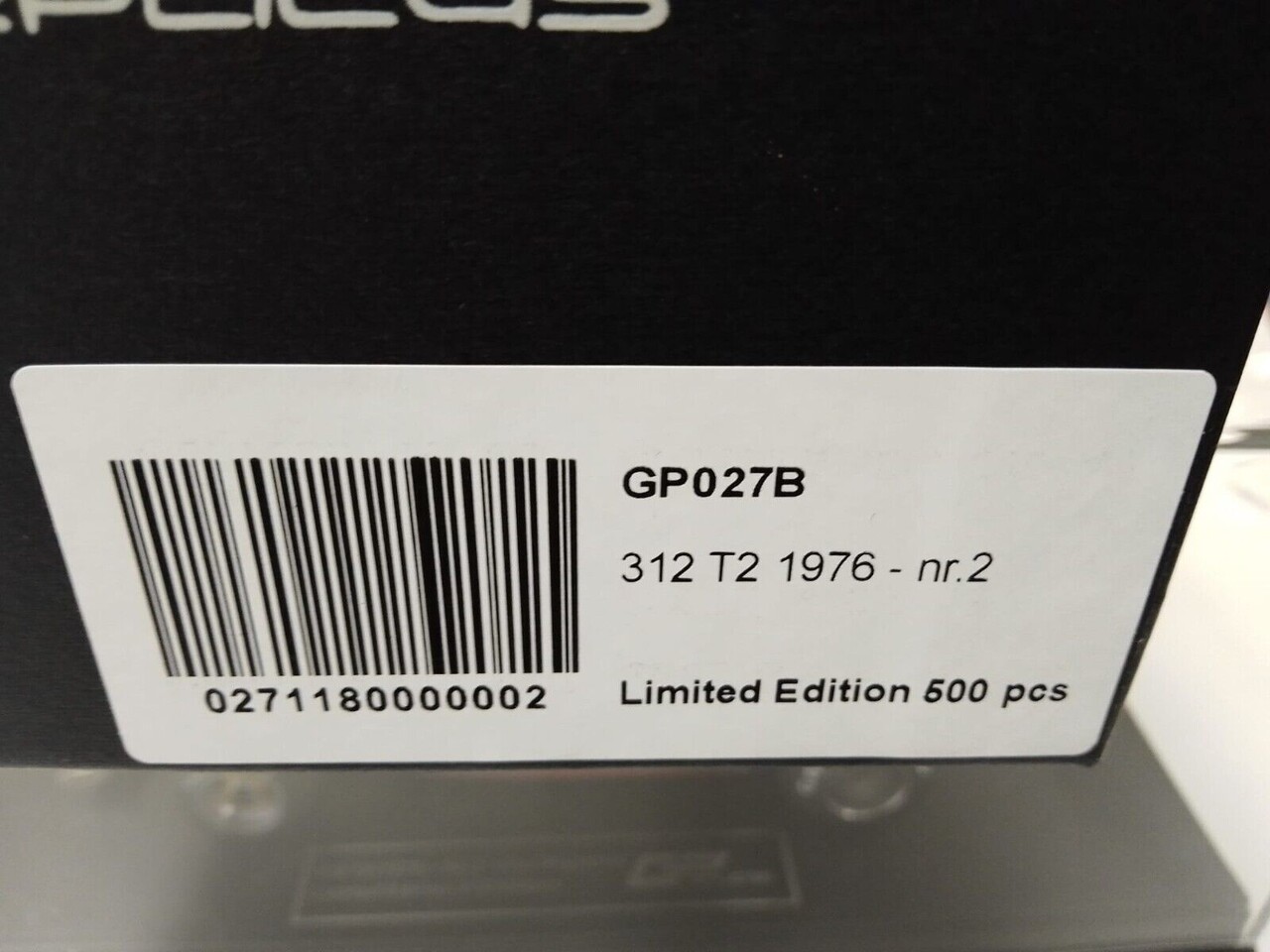 Formule 1 Ferrari 312 T2 #2 Season 1976 C.Regazzoni - 1:18 - GP Replicas