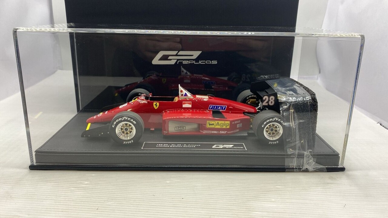Formule 1 Ferrari 156/85 #28 Season 1985 R. Arnoux - 1:18 - GP Replicas Formule 1 Ferrari 156/85 #28 Season 1985 R. Arnoux - 1:18 - GP Replicas