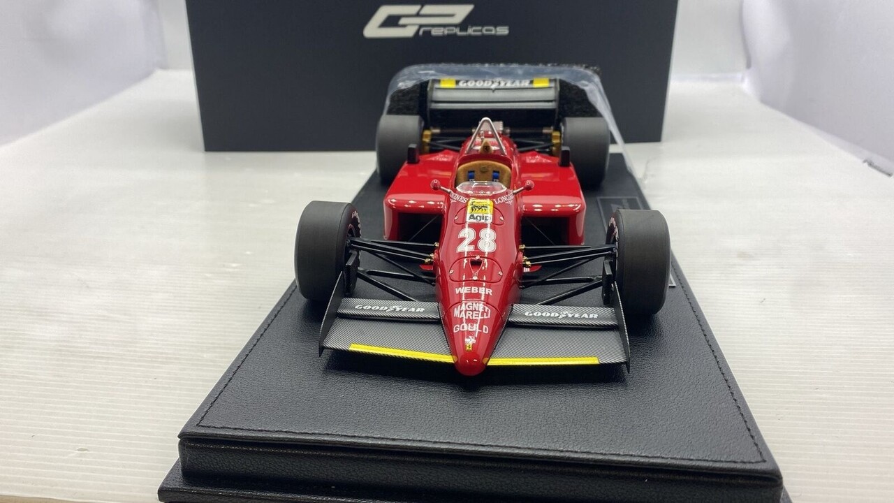Formule 1 Ferrari 156/85 #28 Season 1985 R. Arnoux - 1:18 - GP Replicas Formule 1 Ferrari 156/85 #28 Season 1985 R. Arnoux - 1:18 - GP Replicas