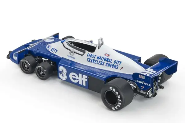 Formule 1 Tyrrell P34/2 #3 Elf Ford Six Wheels  GP Season 1977 R.Peterson - 1:18 - GP Replicas Formule 1 Tyrrell P34/2 #3 Elf Ford Six Wheels  GP Season 1977 R.Peterson - 1:18 - GP Replicas