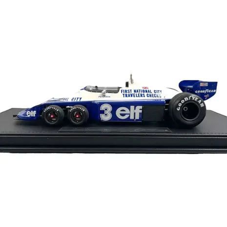 Formule 1 Tyrrell P34/2 #3 Elf Ford Six Wheels  GP Season 1977 R.Peterson - 1:18 - GP Replicas Formule 1 Tyrrell P34/2 #3 Elf Ford Six Wheels  GP Season 1977 R.Peterson - 1:18 - GP Replicas