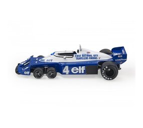 Formule 1 Tyrrell P34/2 #4 Elf Ford Six Wheels  GP Season 1977 P.Depailler - 1:18 - GP Replicas Formule 1 Tyrrell P34/2 #4 Elf Ford Six Wheels  GP Season 1977 P.Depailler - 1:18 - GP Replicas