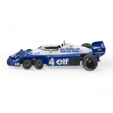 Formule 1 Tyrrell P34/2 #4 Elf Ford Six Wheels  GP Season 1977 P.Depailler - 1:18 - GP Replicas Formule 1 Tyrrell P34/2 #4 Elf Ford Six Wheels  GP Season 1977 P.Depailler - 1:18 - GP Replicas