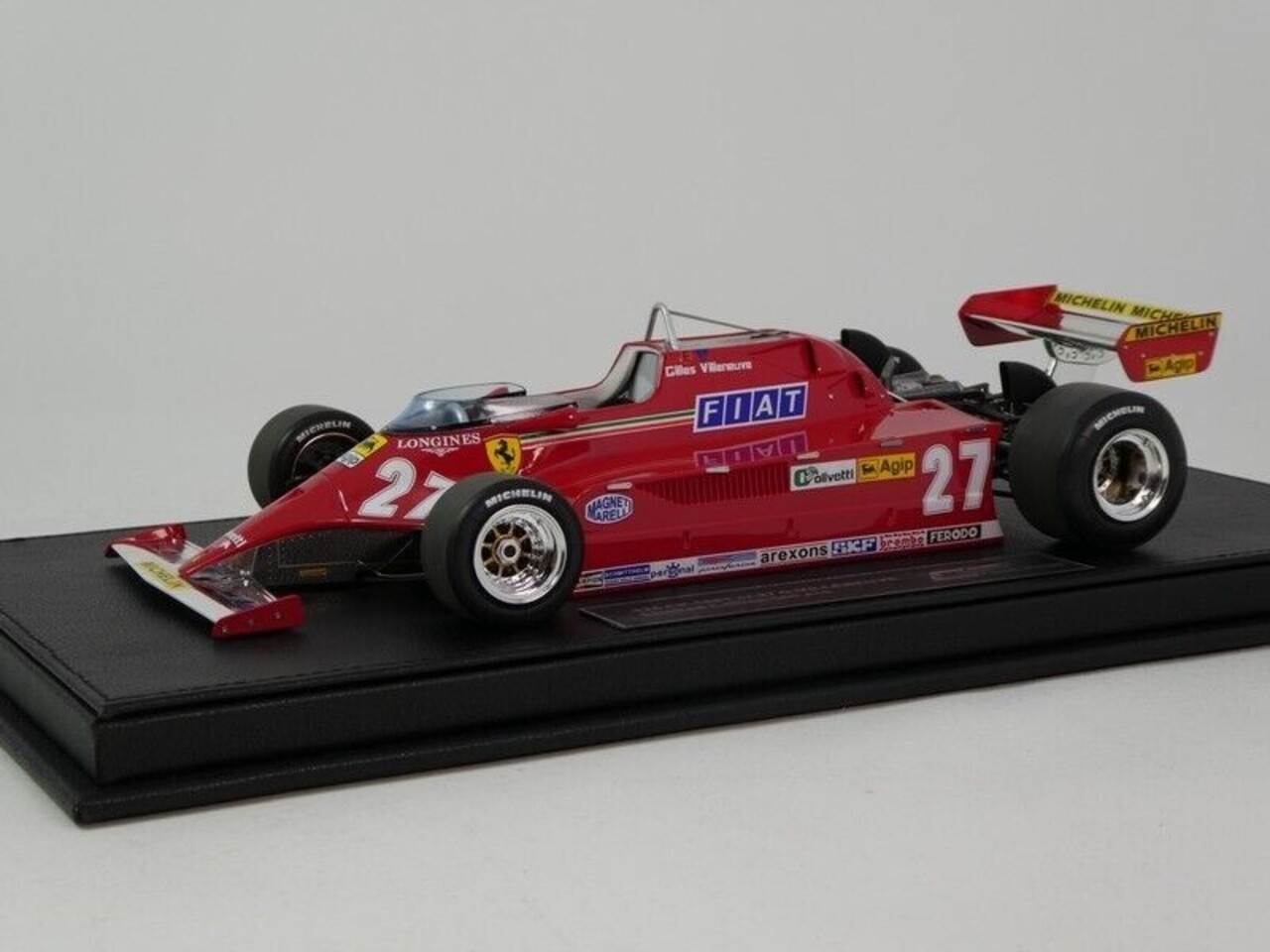 Formule 1 Ferrari 126CX Comprex Turbo #27 GP USA Long Beach 1981 - 1:18 - GP Replicas Formule 1 Ferrari 126CX Comprex Turbo #27 GP USA Long Beach 1981 - 1:18 - GP Replicas