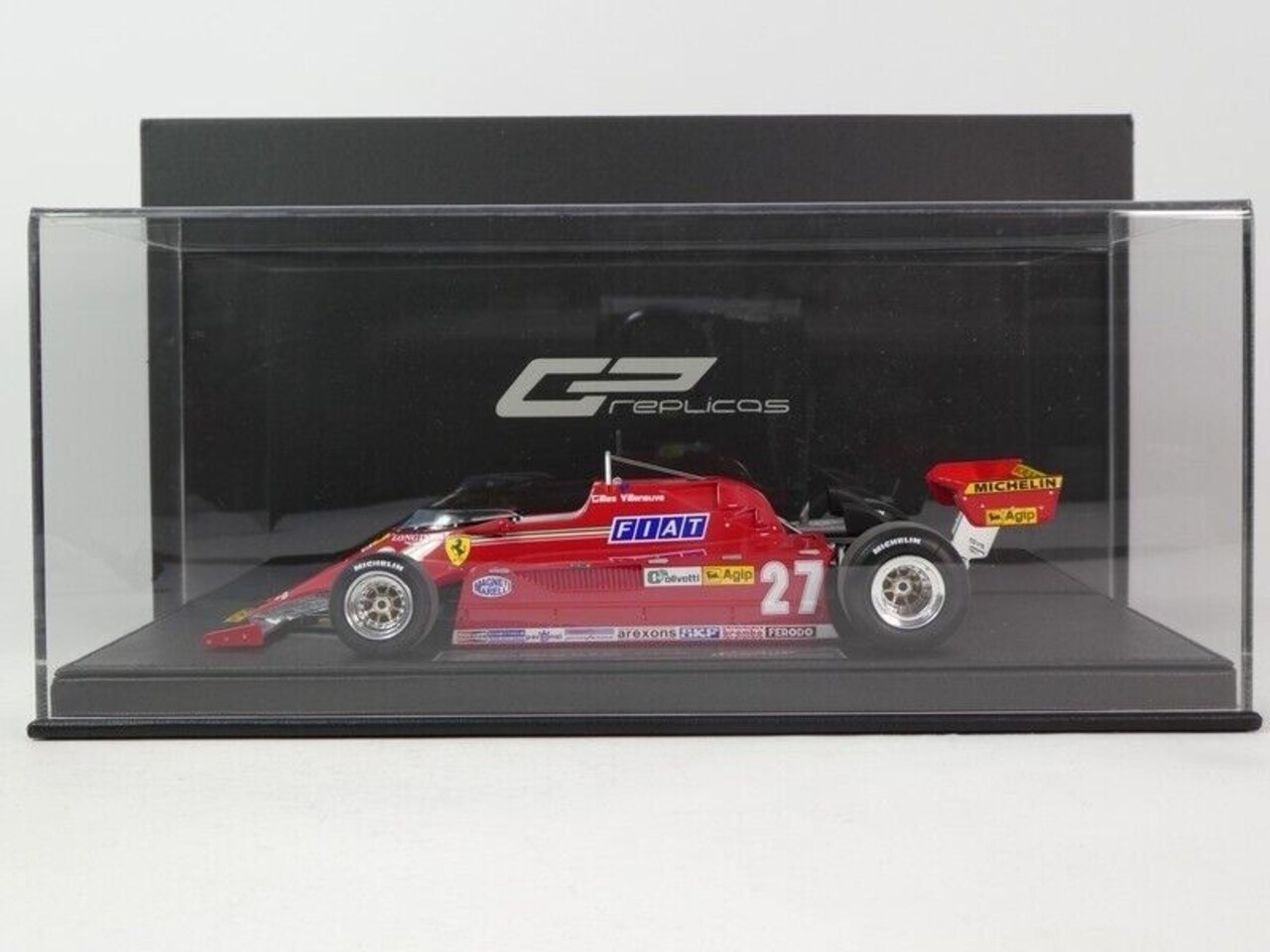 Formule 1 Ferrari 126CX Comprex Turbo #27 GP USA Long Beach 1981 - 1:18 - GP Replicas Formule 1 Ferrari 126CX Comprex Turbo #27 GP USA Long Beach 1981 - 1:18 - GP Replicas