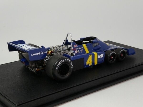 Formule 1 Tyrrell P34 Elf #4 6 Wheels 2nd GP Sweden 1976 P. Depailler - 1:18 - GP Replicas Formule 1 Tyrrell P34 Elf #4 6 Wheels 2nd GP Sweden 1976 P. Depailler - 1:18 - GP Replicas