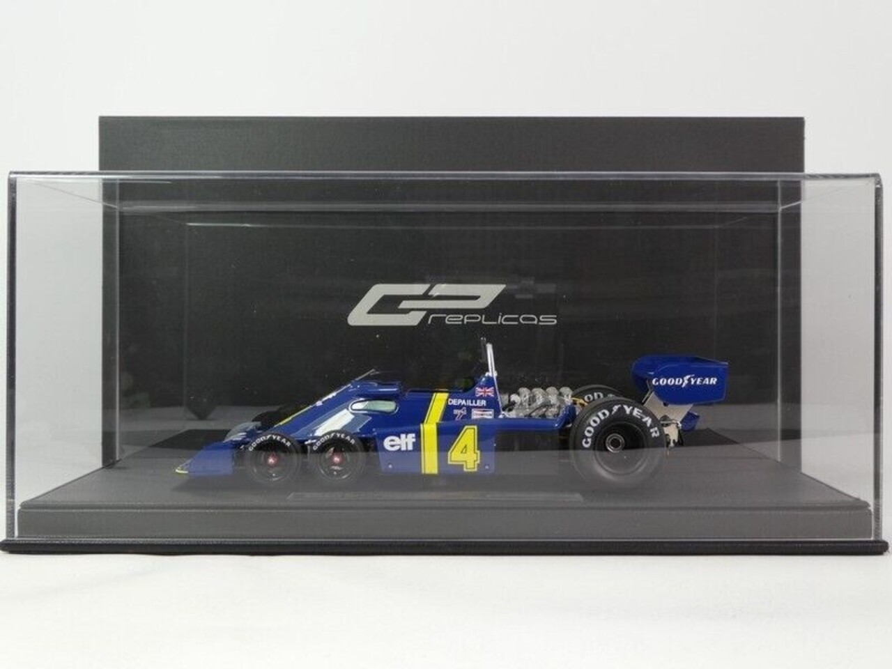 Formule 1 Tyrrell P34 Elf #4 6 Wheels 2nd GP Sweden 1976 P. Depailler - 1:18 - GP Replicas Formule 1 Tyrrell P34 Elf #4 6 Wheels 2nd GP Sweden 1976 P. Depailler - 1:18 - GP Replicas