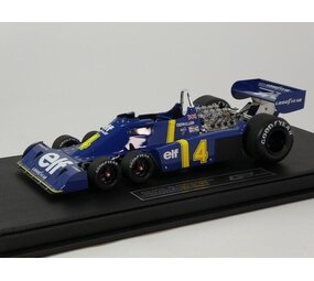 Formule 1 Tyrrell P34 Elf #4 6 Wheels 3rd GP Monaco 1976 P. Depailler - 1:18 - GP Replicas Formule 1 Tyrrell P34 Elf #4 6 Wheels 3rd GP Monaco 1976 P. Depailler - 1:18 - GP Replicas