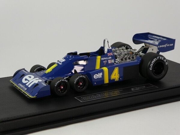 Formule 1 Tyrrell P34 Elf #4 6 Wheels 3rd GP Monaco 1976 P. Depailler - 1:18 - GP Replicas Formule 1 Tyrrell P34 Elf #4 6 Wheels 3rd GP Monaco 1976 P. Depailler - 1:18 - GP Replicas