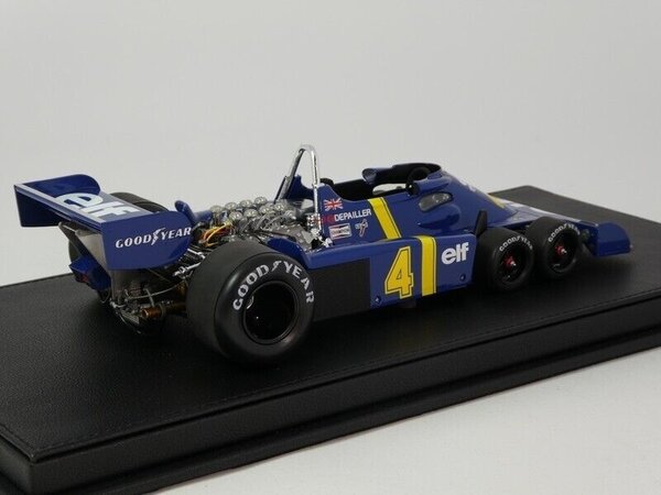 Formule 1 Tyrrell P34 Elf #4 6 Wheels 3rd GP Monaco 1976 P. Depailler - 1:18 - GP Replicas Formule 1 Tyrrell P34 Elf #4 6 Wheels 3rd GP Monaco 1976 P. Depailler - 1:18 - GP Replicas