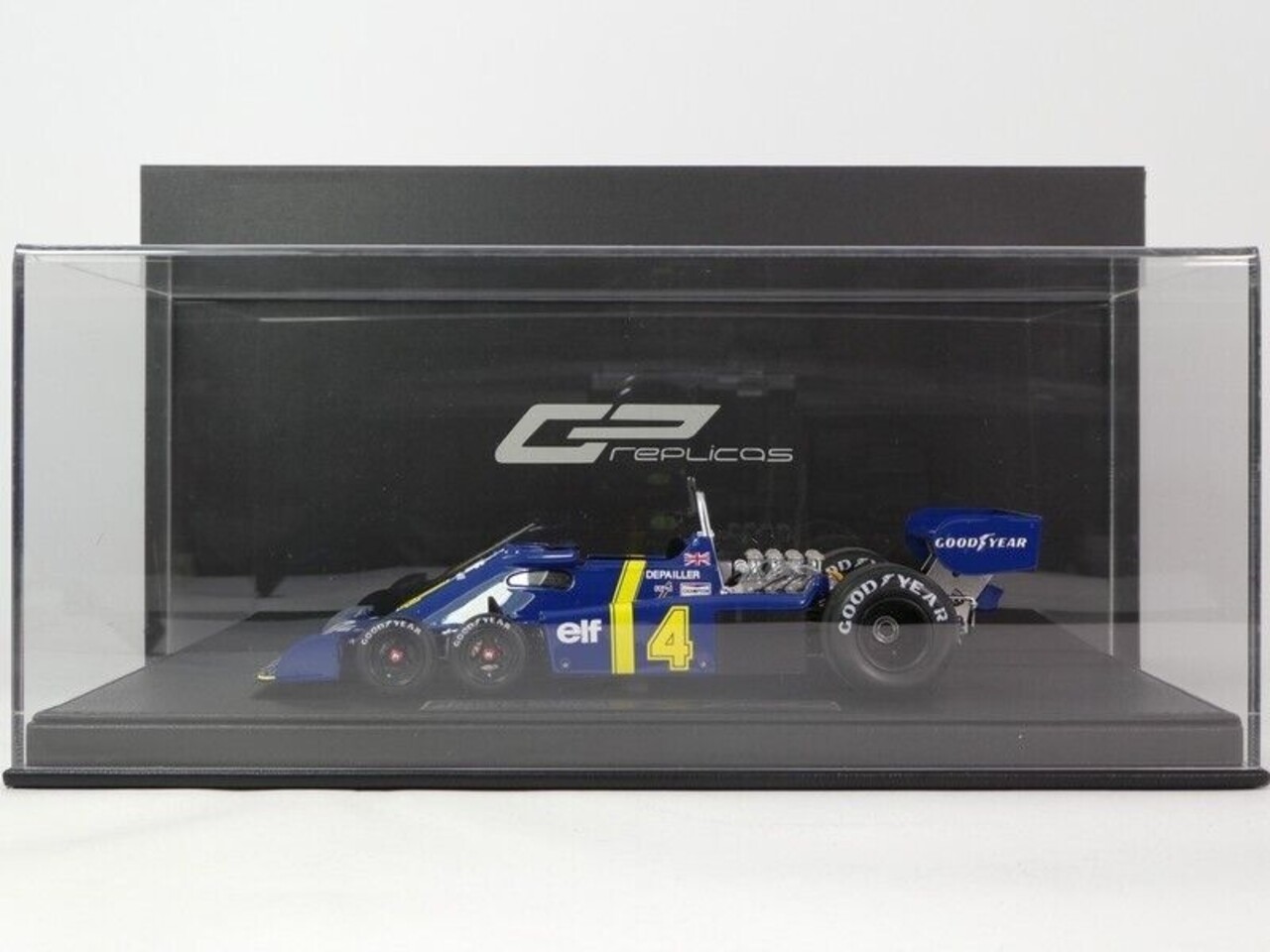 Formule 1 Tyrrell P34 Elf #4 6 Wheels 3rd GP Monaco 1976 P. Depailler - 1:18 - GP Replicas Formule 1 Tyrrell P34 Elf #4 6 Wheels 3rd GP Monaco 1976 P. Depailler - 1:18 - GP Replicas
