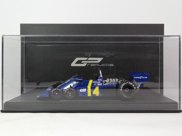 Formule 1 Tyrrell P34 Elf #4 6 Wheels 3rd GP Monaco 1976 P. Depailler - 1:18 - GP Replicas Formule 1 Tyrrell P34 Elf #4 6 Wheels 3rd GP Monaco 1976 P. Depailler - 1:18 - GP Replicas