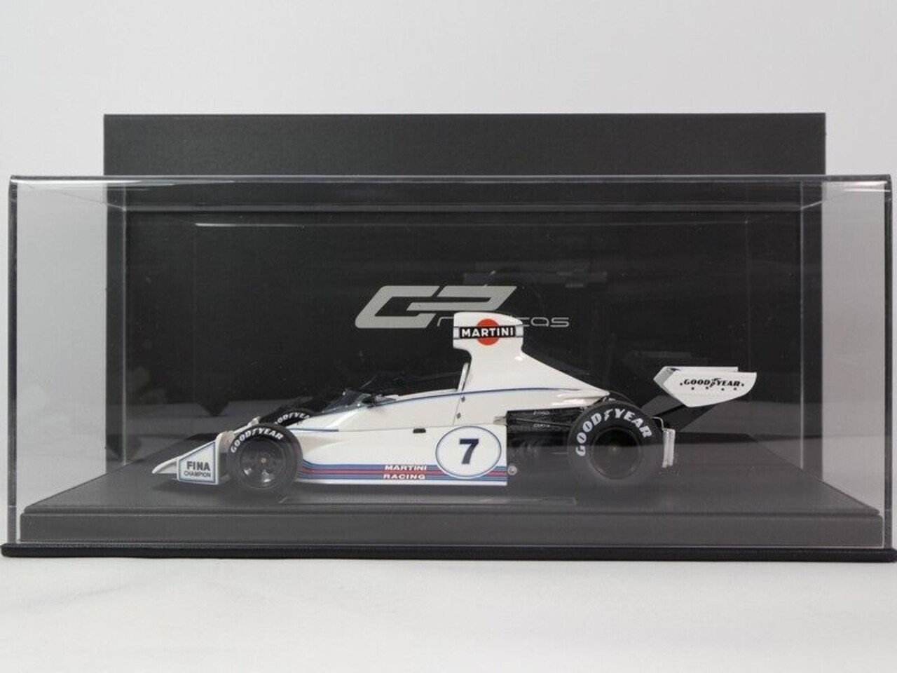 Formule 1 Brabham Ford BT44B #7 Martini Season 1975 C.Reutemann - 1:18 - GP Replicas Formule 1 Brabham Ford BT44B #7 Martini Season 1975 C.Reutemann - 1:18 - GP Replicas