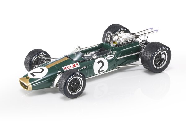Formule 1 Brabham BT24#2 Repco 3rd GP Mexico 1967 D.Hulme - 1:18 - GP Replicas Formule 1 Brabham BT24#2 Repco 3rd GP Mexico 1967 D.Hulme - 1:18 - GP Replicas