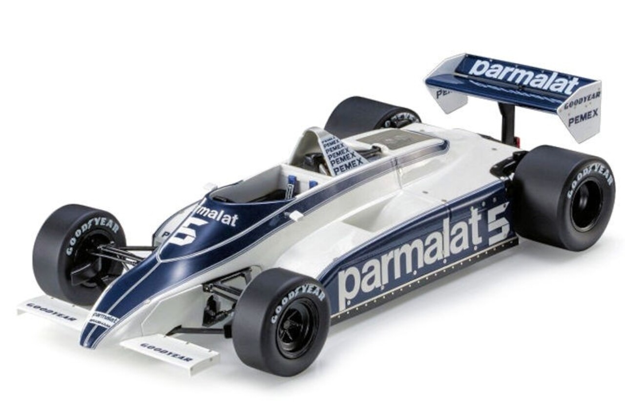 Formule 1 Brabham BT49C #5 Parmalat Racing Team Winner GP Germany 1981 N.Piquet  - 1:18 - GP Replicas Formule 1 Brabham BT49C #5 Parmalat Racing Team Winner GP Germany 1981 N.Piquet  - 1:18 - GP Replicas