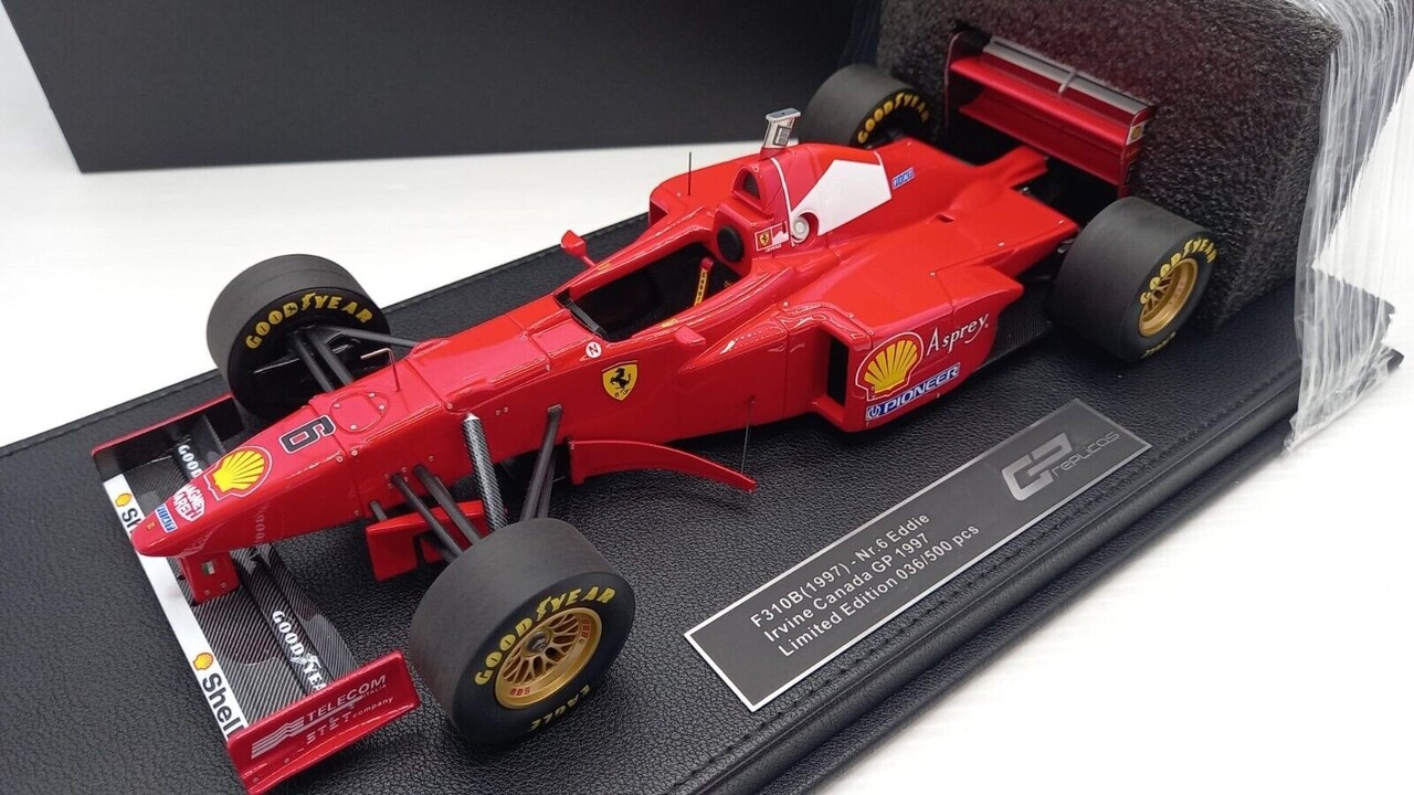 Formule 1 Ferrari 310B #6 Team Scuderia Ferrari Marlboro GP Canada 1997 E.Irvine - 1:18 - GP Replicas Formule 1 Ferrari 310B #6 Team Scuderia Ferrari Marlboro GP Canada 1997 E.Irvine - 1:18 - GP Replicas