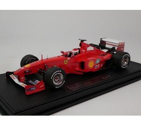 Formule 1 Ferrari 399 #3 Scuderia Ferrari Winner GP Monte Carlo Monaco 1999 + Pilot Figure M. Schumacher - 1:18 - GP Replicas Formule 1 Ferrari 399 #3 Scuderia Ferrari Winner GP Monte Carlo Monaco 1999 + Pilot Figure M. Schumacher - 1:18 - GP Replicas