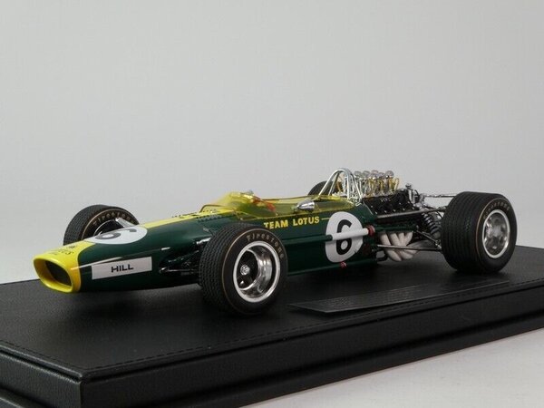 Formule 1 Lotus 49 #6 Pole Position + 2nd GP Watkins Glen USA 1967 Graham Hill- 1:18 - GP Replicas