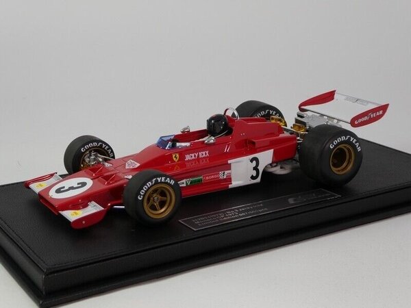 Formule 1 FFerrari 312B3 #3 GP Monte Carlo Monaco 1973 Jacky Ickx + Pilot Driver - 1:18 - GP Replicas