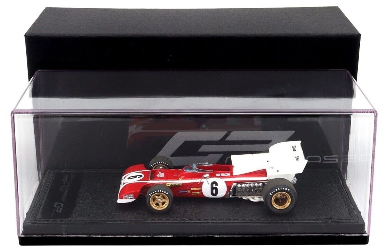 Formule 1 Ferrari 312B2 #6 Scuderia Ferrari 12th GP South Africa 1972 C.Regazzoni - 1:43 - GP Replicas Formule 1 Ferrari 312B2 #6 Scuderia Ferrari 12th GP South Africa 1972 C.Regazzoni - 1:43 - GP Replicas