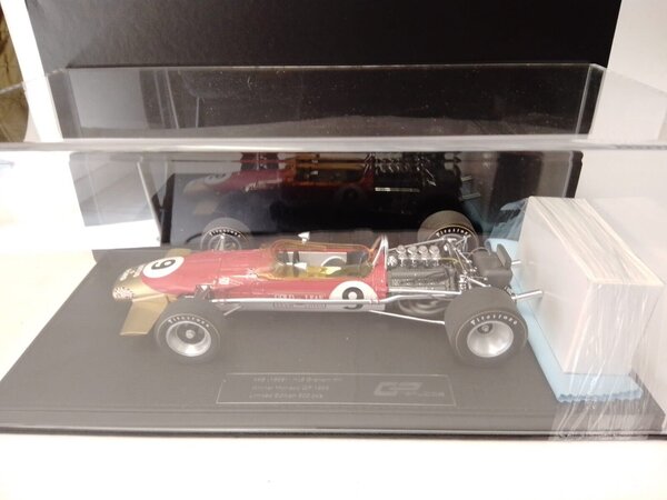Formule 1 Lotus 49B #9 Winner GP Monaco GP World Champion 1968 Graham Hill - 1:18 - GP Replicas Formule 1 Lotus 49B #9 Winner GP Monaco GP World Champion 1968 Graham Hill - 1:18 - GP Replicas