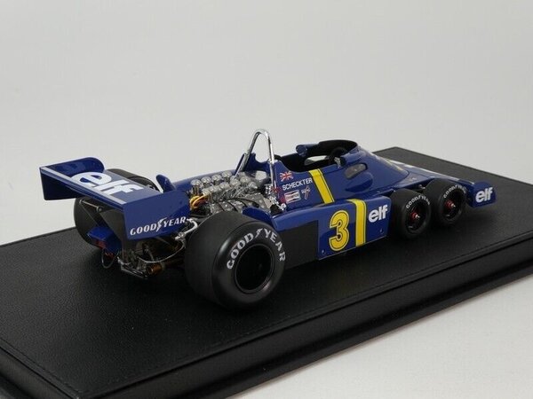 Formule 1 Tyrrell P34 Elf #3 6 Wheels Winner GP Sweden 1976 J.Scheckter - 1:18 - GP Replicas