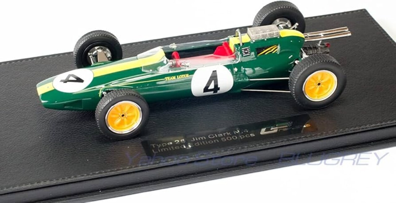 Formule 1 Lotus 25 #4 1963 Jim Clark - 1:18 - GP Replicas Formule 1 Lotus 25 #4 1963 Jim Clark - 1:18 - GP Replicas