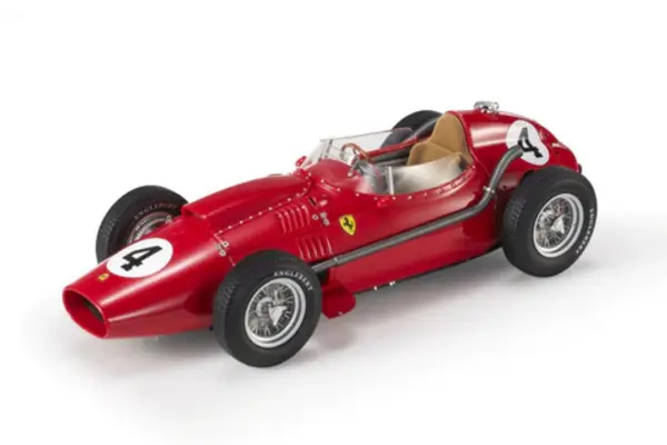 Formule 1 Ferrari Dino 246 #4 Scuderia Ferrari Team Winner French GP World Champion M.Hawthorn - 1:18 - GP Replicas Formule 1 Ferrari Dino 246 #4 Scuderia Ferrari Team Winner French GP World Champion M.Hawthorn - 1:18 - GP Replicas