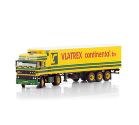 Daf DAF 3300 Space Cab 4x2 + Semi Reefer Trailer 3 Axle 'Vlatrex' - 1:50 - WSI Models Daf DAF 3300 Space Cab 4x2 + Semi Reefer Trailer 3 Axle 'Vlatrex' - 1:50 - WSI Models