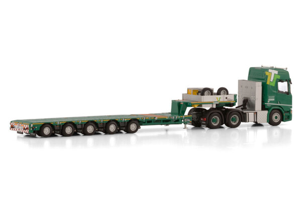 Scania Scania R Highline CR20H 6x4 +Manoovr Low Loader 5 Axle 'Thevenon Transports Spéciaux'  -1:50 - WSI Models Scania Scania R Highline CR20H 6x4 +Manoovr Low Loader 5 Axle 'Thevenon Transports Spéciaux'  -1:50 - WSI Models
