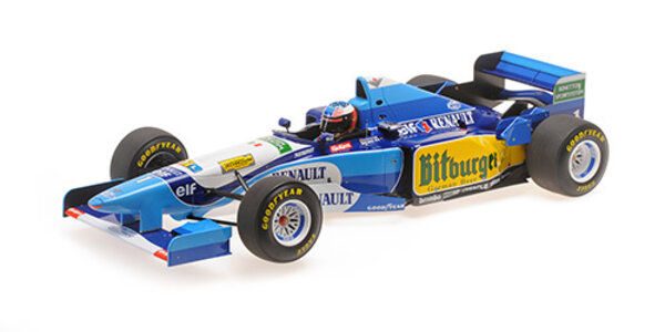 Formule 1 Benetton Renault B195 Schumacher World Champion 1995 - 1:12 - Minichamps Formule 1 Benetton Renault B195 Schumacher World Champion 1995 - 1:12 - Minichamps