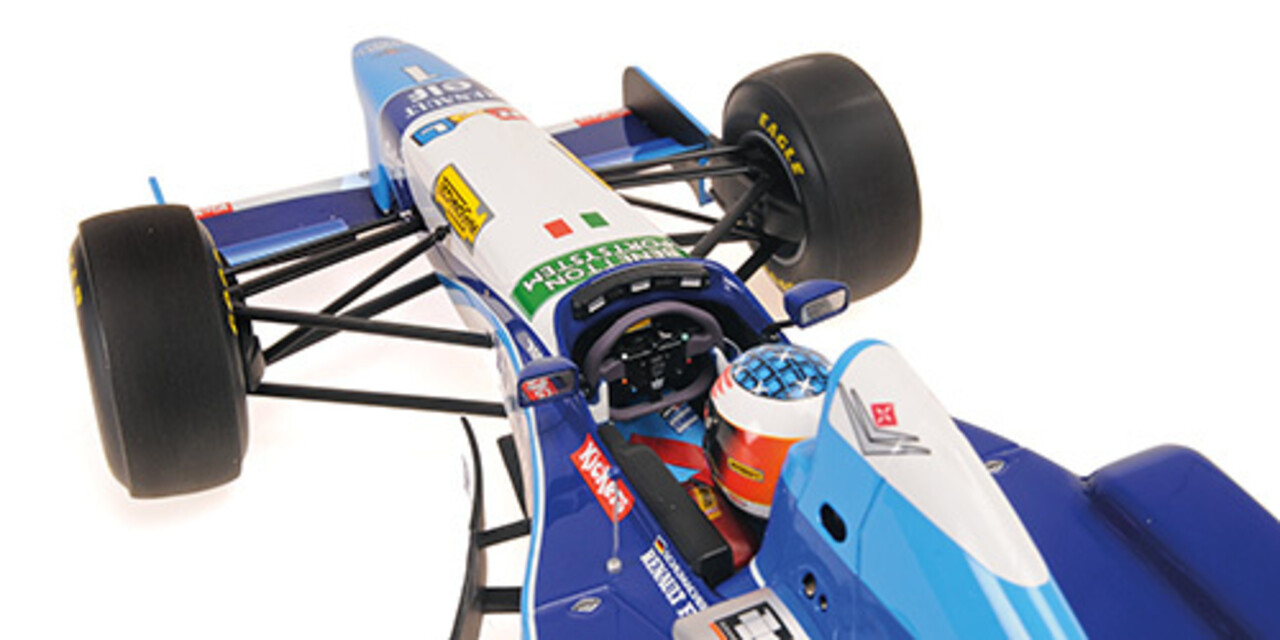 Formule 1 Benetton Renault B195 Schumacher World Champion 1995 - 1:12 - Minichamps Formule 1 Benetton Renault B195 Schumacher World Champion 1995 - 1:12 - Minichamps