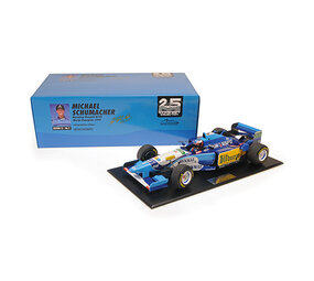 Formule 1 Benetton Renault B195 Schumacher World Champion 1995 - 1:12 - Minichamps Formule 1 Benetton Renault B195 Schumacher World Champion 1995 - 1:12 - Minichamps